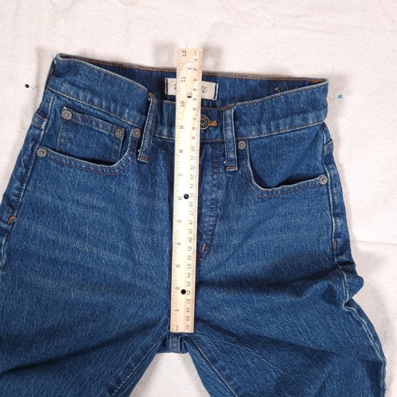 Madewell Blue Jeans Womens Label Size 23 Perfect Vintage Jean Denim Pants Casual - Picture 5 of 13
